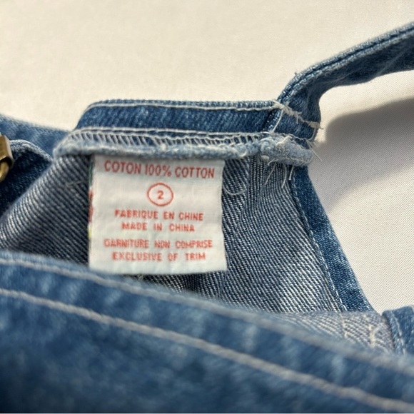Vintage dead stock EZ Spirit overalls with embroidery - Picture 2 of 6